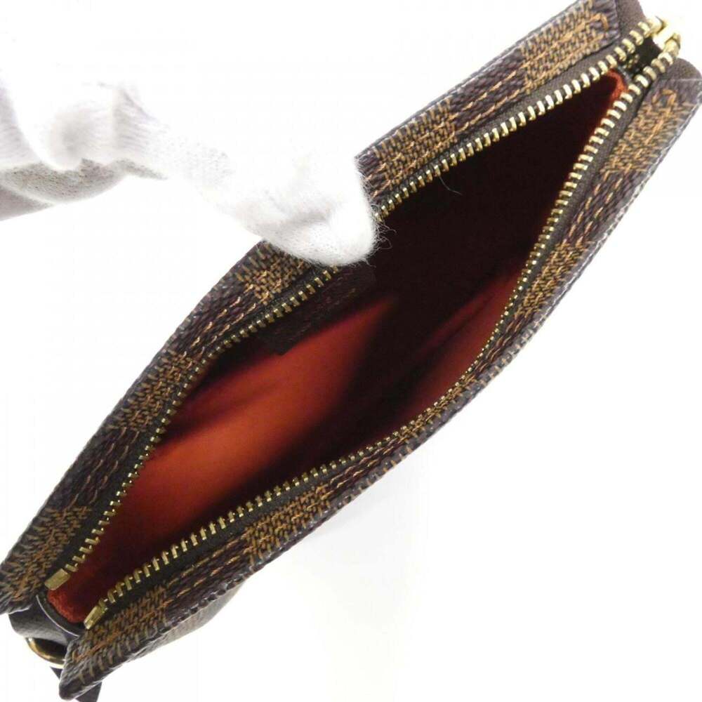 LOUIS VUITTON Brown Damier Pouch - Picture 6 of 6